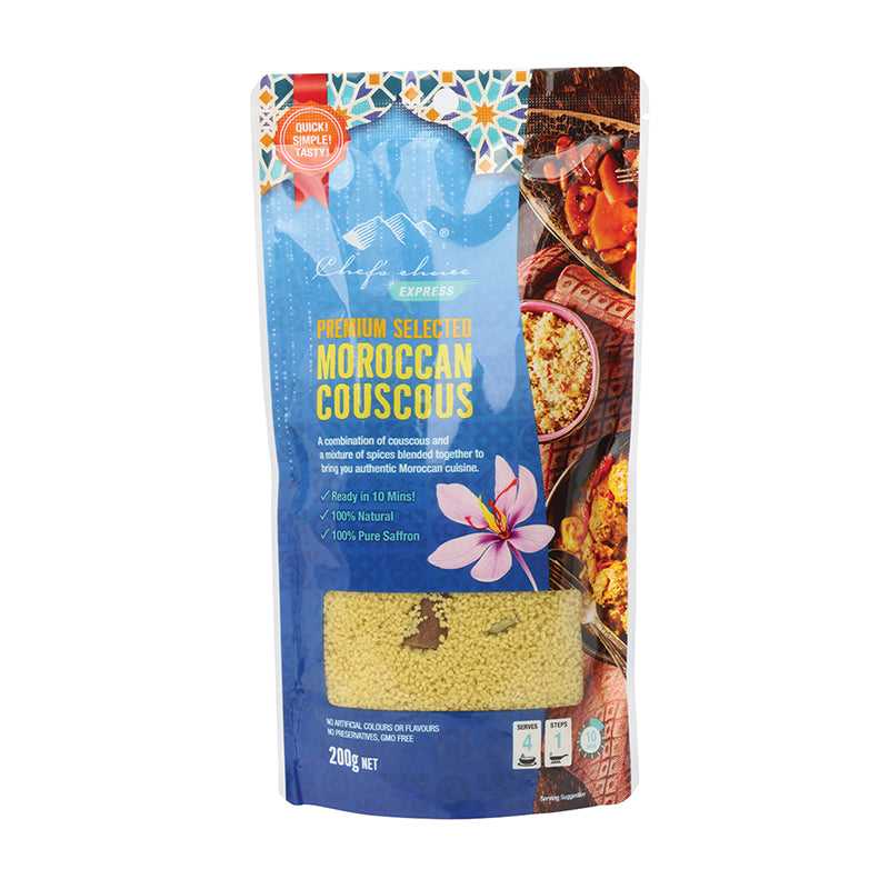 Chef's Choice Express Premium Selected Moroccan Couscous 200g