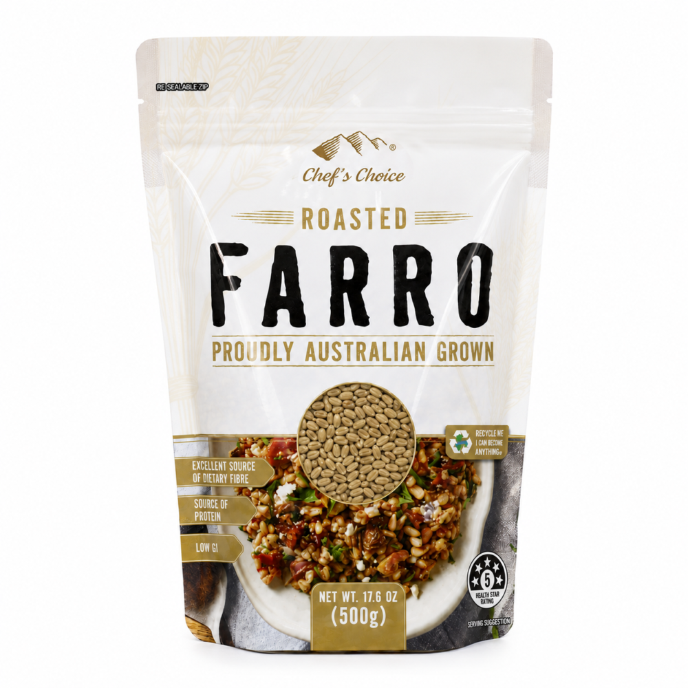 Chef's Choice Australian Roasted Farro 500g