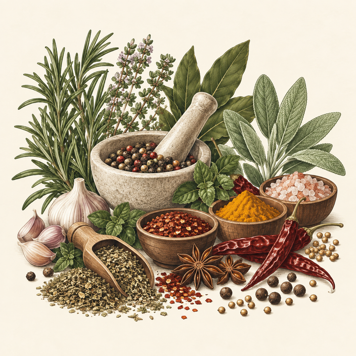 Herbs, Spices & Seasonings