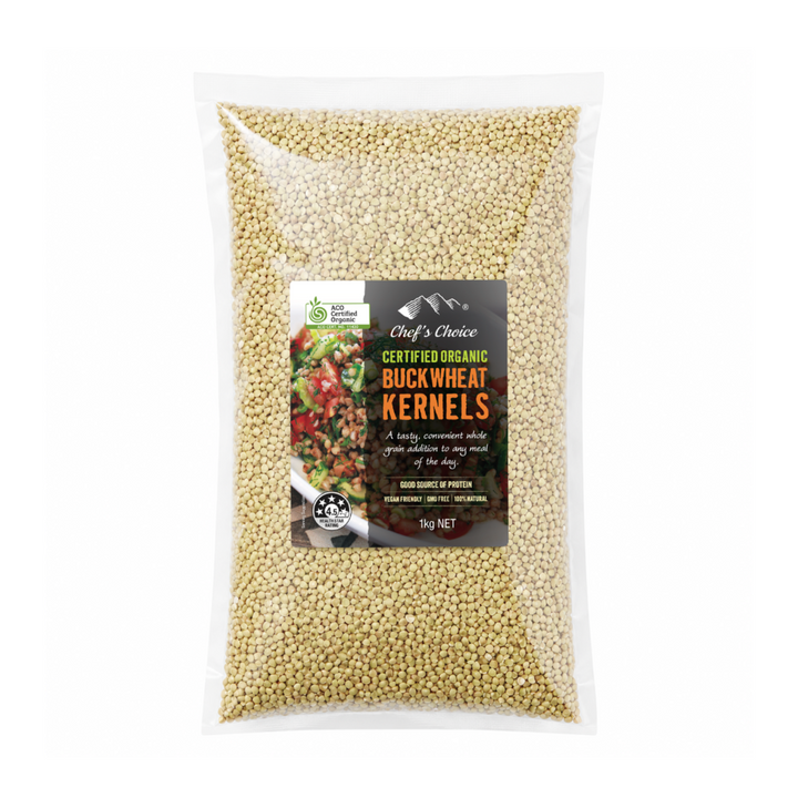 Chef's Choice Certified Organic Buckwheat Kernels 1kg