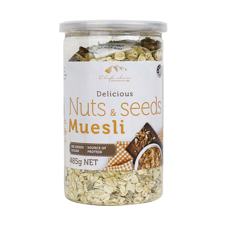 Chef's Choice Delicious Nuts & Seeds Muesli 485g