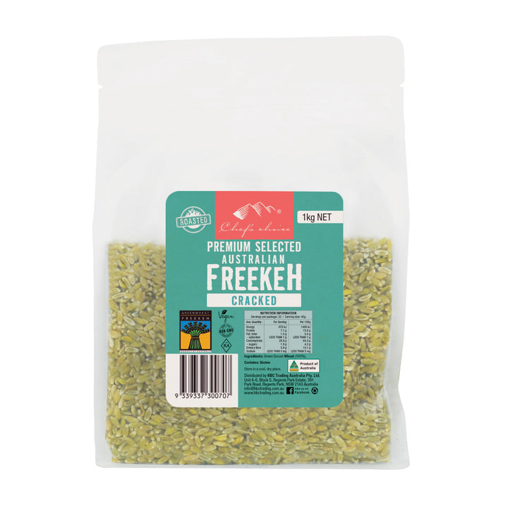 Chef's Choice Premium Selected Australian Roasted Freekeh Cracked 1kg