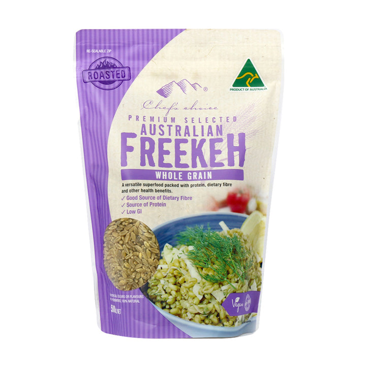 Chef's Choice Premium Selected Australian Roasted Freekeh Whole Grain 500g