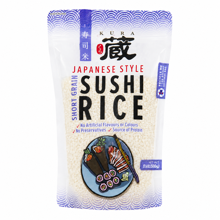Kura Short Grain Sushi Rice 500g