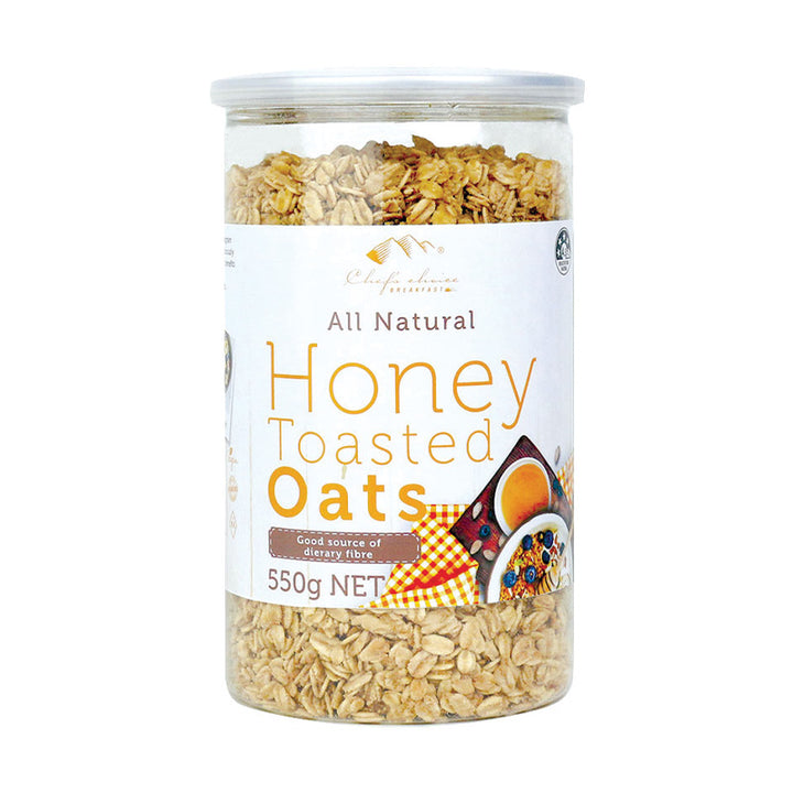 Chef's Choice All Natural Honey Toasted Oats 550g