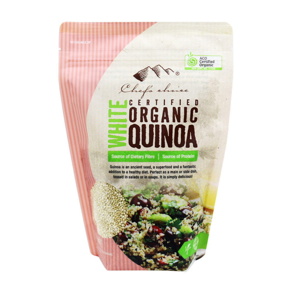 Chef's Choice Certified Organic White Quinoa 500g