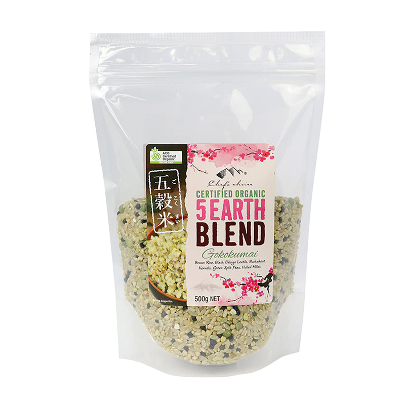 Chef's Choice Certified Organic 5 Earth Blend 500g