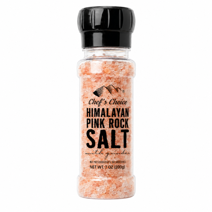 Chef's Choice Himalayan Pink Rock Salt Grinder 200g